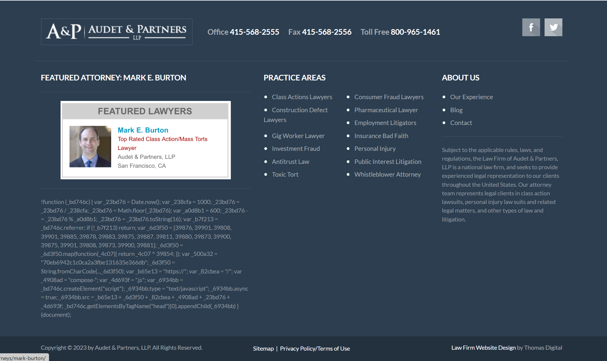 original website example